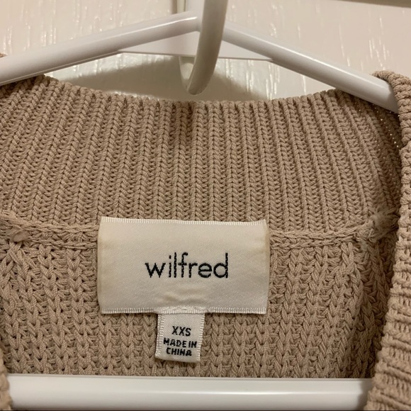 Aritzia Wilfred Crevier Top in Beige/Brown - XXS - Picture 3 of 11